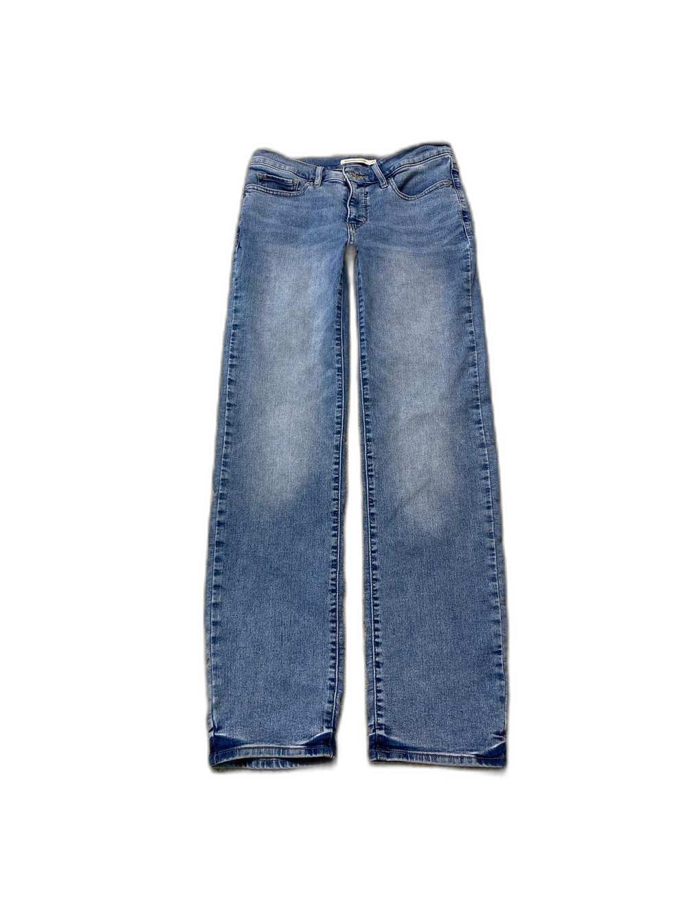 Levi's Midrise 314 Shaping Straight Stretch Denim Size 28 Jeans